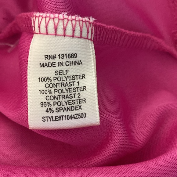 HOT PINK TULLE TANK TOP - Picture 4 of 6